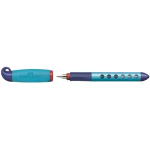 Pildspalva Faber-Castell Scribolino — plastmasas korpuss, zils tinti, 1 gab.
