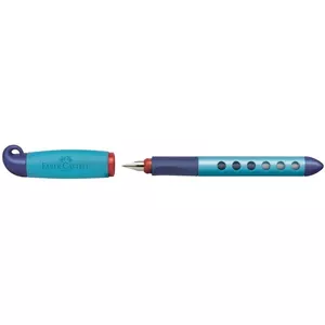 Перо-ручка Faber-Castell Scribolino, синий, пластиковый корпус, синяя паста, 1 шт.