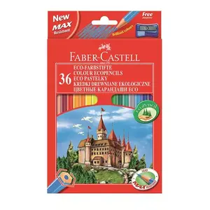 Colored pencils Faber-Castell Castle 36 pcs — set of 36 colored pencils