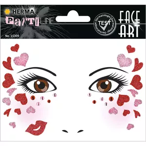 Decorative sticker HERMA 15309 Pink Red 1 pc