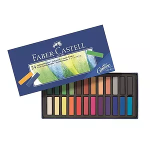 Faber-Castell 128224 pasteļkrāsa Sausie pasteļu krītiņi Daudzkrāsains 24 pcs