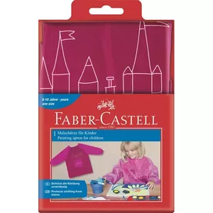 Painting Apron Faber-Castell 201204 One Size Pink Polyester