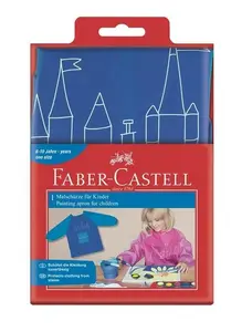 Faber-Castell 201203 krāsotāju priekšauts Viens izmērs Zils Poliesters