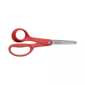Scissors Fiskars Classic straight-cut for children, single-blade, red/silver