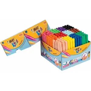 Felt Tip Pen Set BIC 107457 (Medium) — 144 pcs, assorted colors