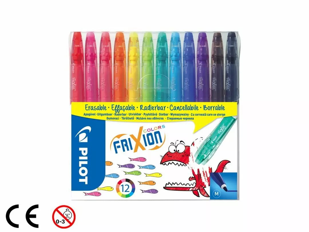 Flomārs Pilot FriXion Colors 423888 dzēšamās
