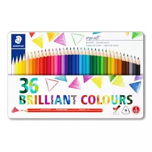 Colored Pencils Staedtler Ergosoft 157 Multicolour 36 pc(s)