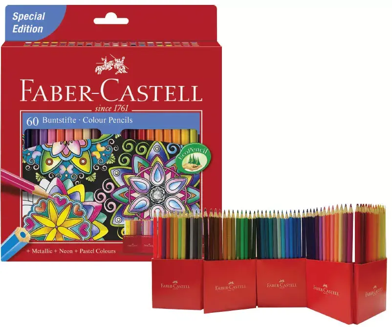 Krāsu zīmuļu komplekts Faber-Castell 111260 Photo 2
