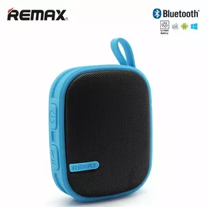 Remax RB-X2 Bluetooth 3.0 Super Skaļš 6W Gumjots Portatīvais Mūzikas Skaļrunis Zils