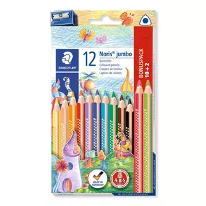 Staedtler 128 Melns, Zils, Bordo, Brūns, Zaļš, Gaiši Zils, Gaiši zaļš, Oranžs, Persiku, Sarkans, Violets, Dzeltens 12 pcs