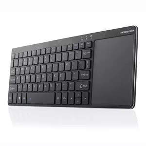 Modecom MC-TPK1 tastatūra RF Bezvadu QWERTY Angļu Melns