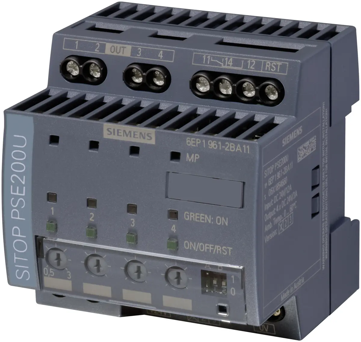 Siemens SITOP PSE200U selektivitātes modulis 6EP1961-2BA11