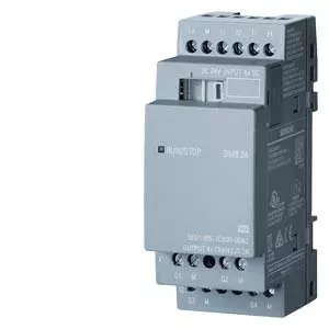 Siemens LOGO! 6ED1055-1CB00-0BA2 Digital/Analogue I/O Expansion Module, 8 Channels, 24V DC