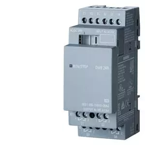 Siemens LOGO! 6ED1055-1HB00-0BA2 Digital and Analogue I/O Module, 8 Channels, 24V DC