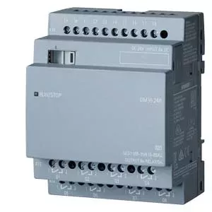 Siemens LOGO! DM16 24R Expansion Module with 8 Digital Inputs and 8 Relay Outputs