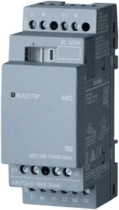 Siemens LOGO! AM2 Expansion Module 12/24V 2 Analog Inputs 6ED1055-1MA00-0BA2