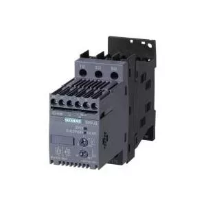 Siemens 3RW3016 Soft Starter, 4.0 kW at 400 V, 2.2 kW at 230 V, 9 A Rated Current