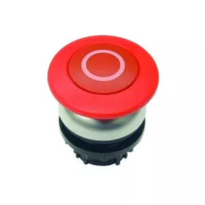Eaton M22-DP-R-X0 Mushroom Pushbutton Switch, Red, IP66/IP67/IP69