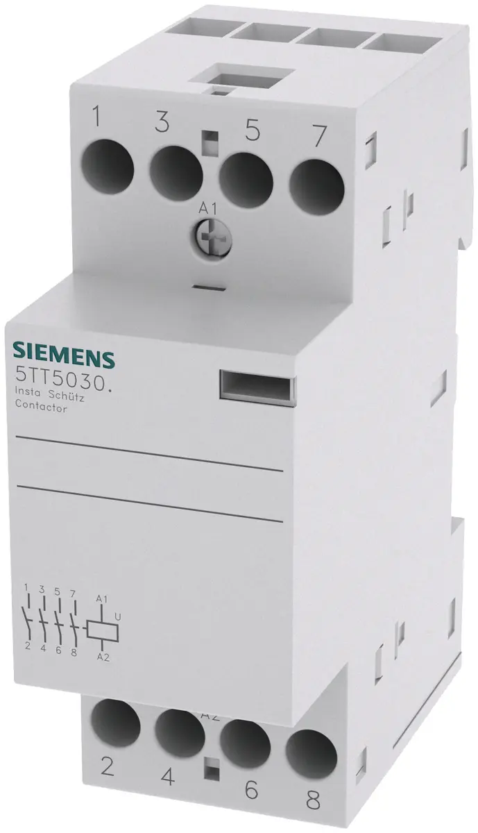 Siemens INSTA Kontaktors 4NO 25A 24V