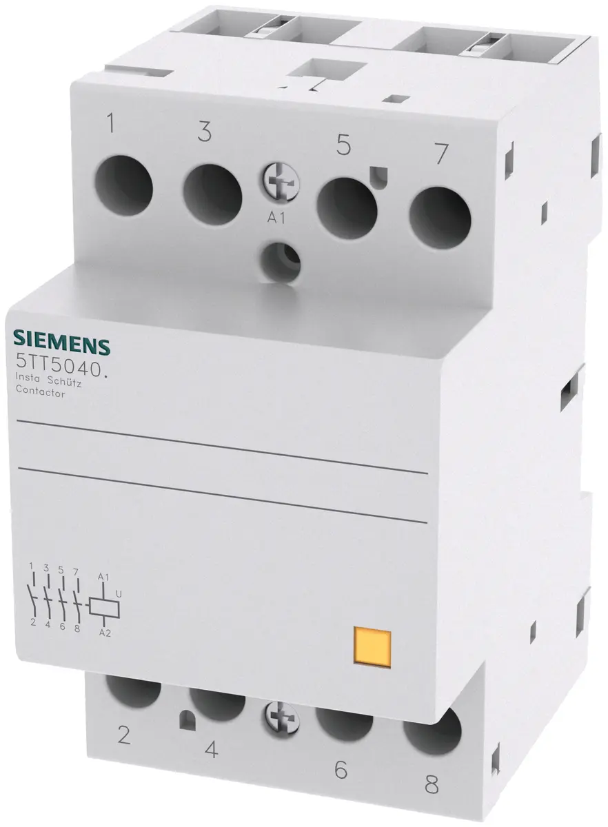 Siemens INSTA Kontaktors 4NO 24V AC/DC