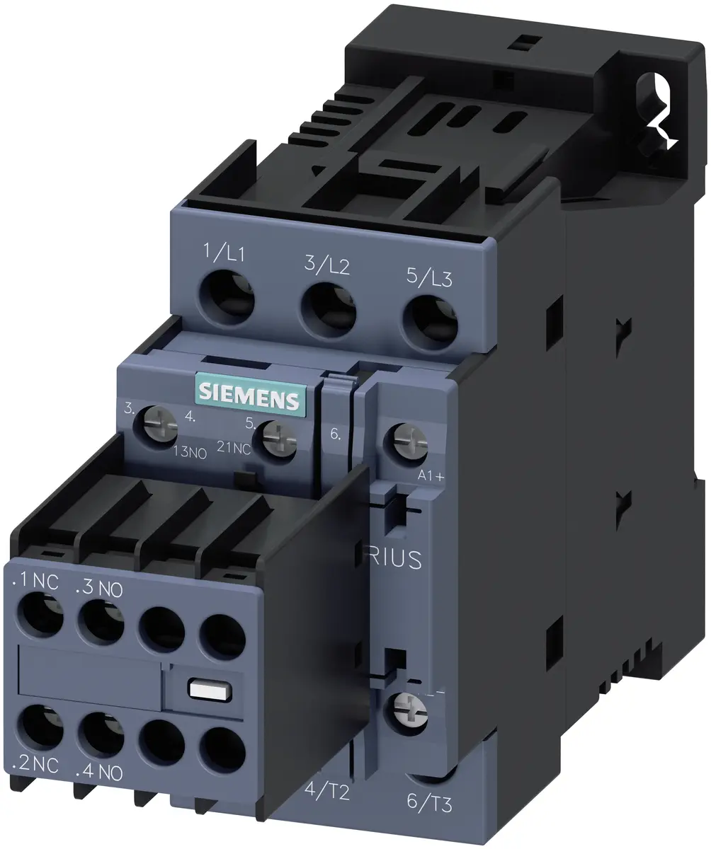 Siemens 3RT2026-1BB44 Jaudas kontaktors 3-polu 25A
