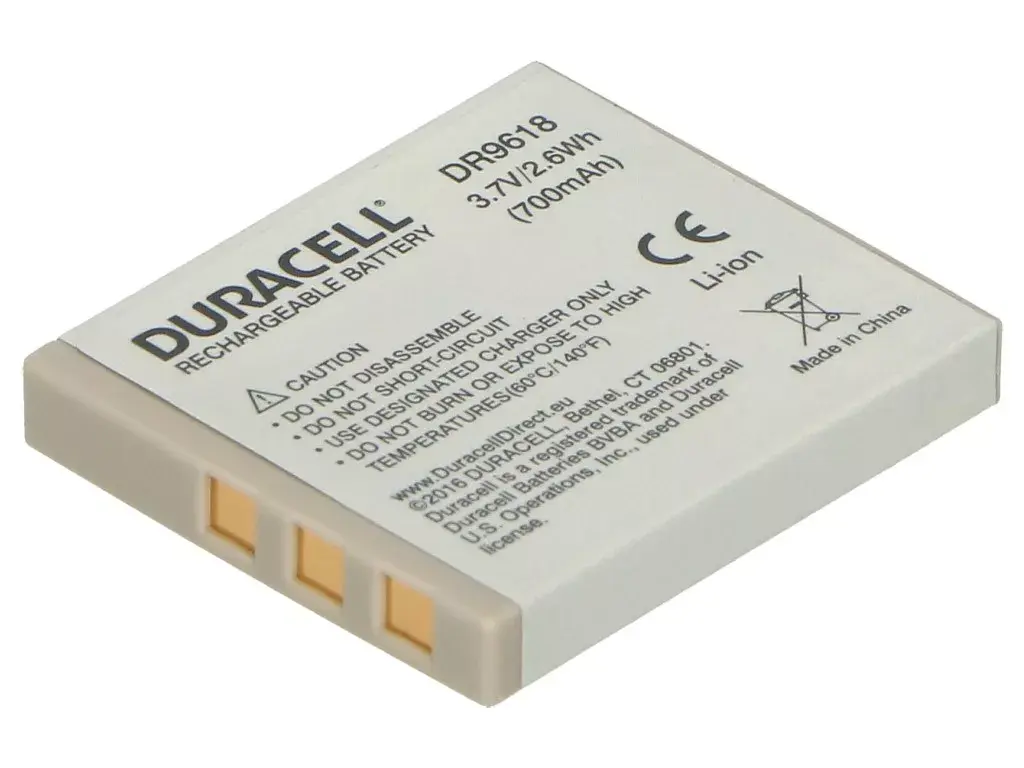 Camera Battery Duracell NP-40 Replacement Photo 3