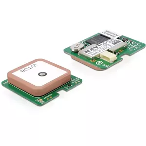 USB GPS receiver module Navilock NL-651EUSB — 50 channels, USB interface, sensitivity -160 dBmW, 30×30×7.9 mm