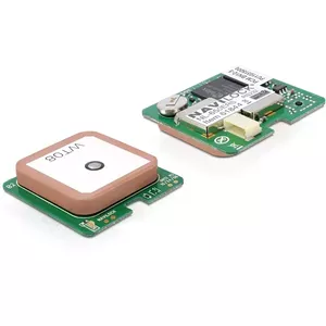 GPS receiver module Navilock NL-650ERS — Serial interface, 50 channels, -160 dBmW sensitivity, 5 V, 30×30×7.9 mm