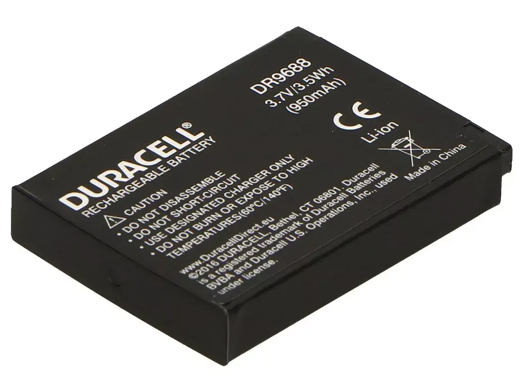 Kameru akumulators Duracell SLB-10A aizvietojums Photo 3