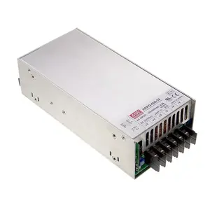 Barošanas bloks Mean Well HRP-600-12, 636 W, 12 V izeja, AC 85–264 V ieeja, metālisks