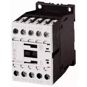 Клеммная колодка Eaton DILM15-10, 3-полюсная, черно‑белая, номинальное напряжение 230 В, 50 Гц