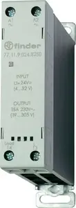 Solid-state relay module Finder 77.11.9.024.8250 in 22.5 mm housing, 1 NO