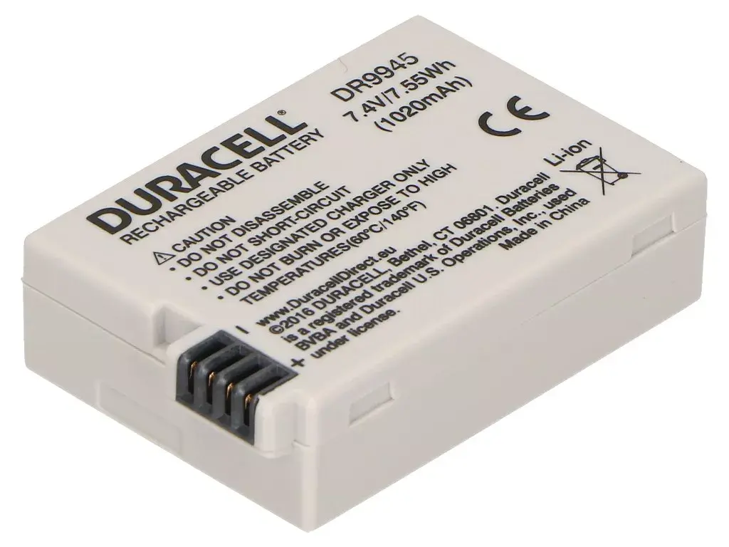 Kameru akumulators Duracell LP-E8 aizvietotājs Photo 3