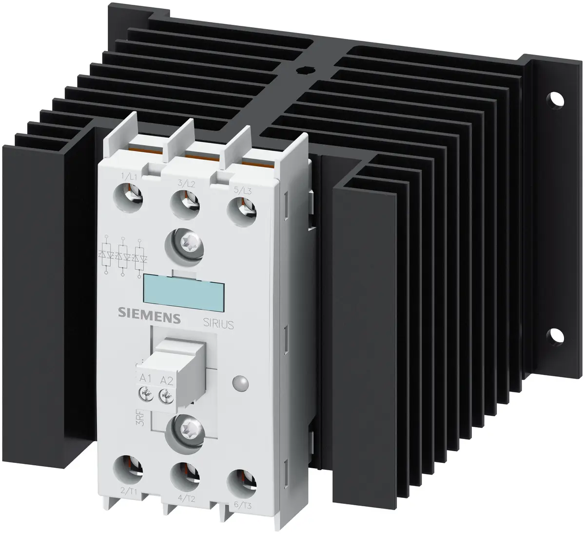 Siemens 3RF2440-1AC45 pusvadītāju kontaktors 3-fāžu 40A