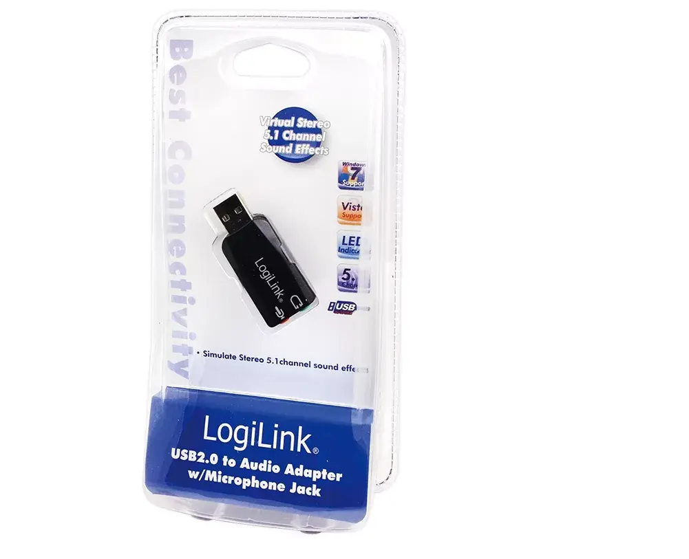 LOGILINK UA0053 USB звуковая карта 5.1 Photo 2