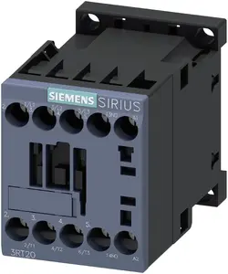 Siemens SIRIUS 3RT2015-1AP01 jaudas kontaktors, 3-polu, 7A, 230V AC spole