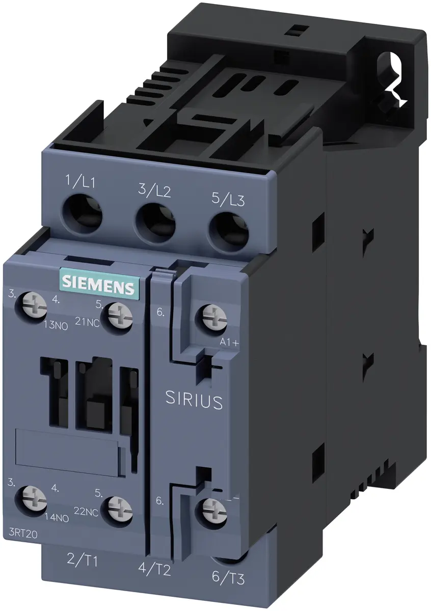Siemens 3RT2025-1BB40 elektriskais kontaktors 17A 3P