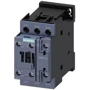 Siemens SIRIUS 3RT2025-1AP00 Power Contactor, 3-Pole, 17A, 230V AC