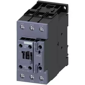 Siemens SIRIUS 3RT2036-1AP00 jaudas kontaktors, 3-polu, 51A, 230V AC spole, 1NO+1NC palīgkontakti, izmērs S2