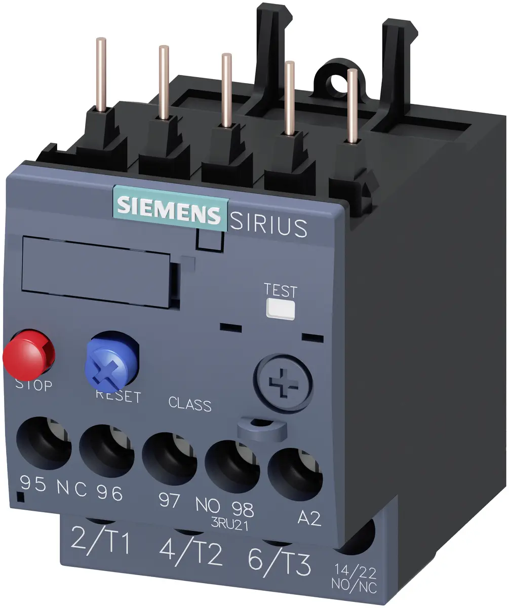 Siemens 3RU2116-1JB0 Termiskās pārslodzes relejs 7-10A