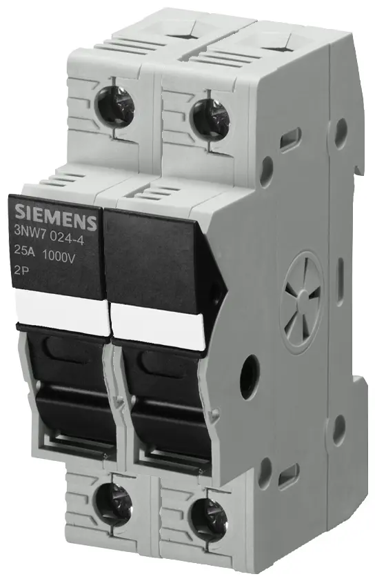 Siemens cilindrisko drošinātāju turētājs 3NW70234 10x38