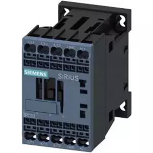 Siemens 3RT2016-2BB41 Power Contactor, 3-Pole, 9A, 24V DC, 1NO