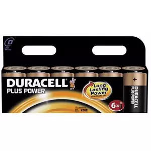 Одноразовая батарея Duracell 6x D 1.5V