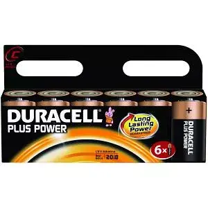 Single-use battery Duracell Plus Power C Photo 2