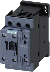 Siemens Power Contactor 3RT20231AP00 AC-3 4kW 9A 230V 50Hz 1NO 1NC Size S0