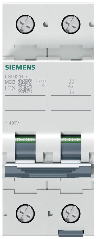 Автоматический выключатель Siemens 5SL62167 16 А 400 В Photo 2