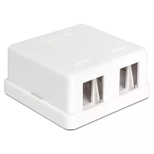 Wire Connector DeLOCK 86207 2x Keystone White
