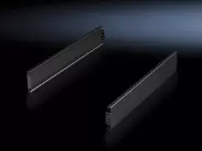 Enclosure cabinet Rittal TS 8100.120, steel housing, black, height 100 mm, 2 pcs