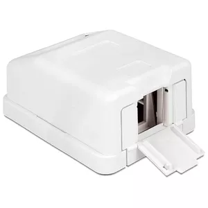Electrical box DeLOCK 86235 White Width 65 mm Depth 47 mm Height 29 mm