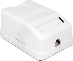 Electrical box DeLOCK 86235 White Width 65 mm Depth 47 mm Height 29 mm